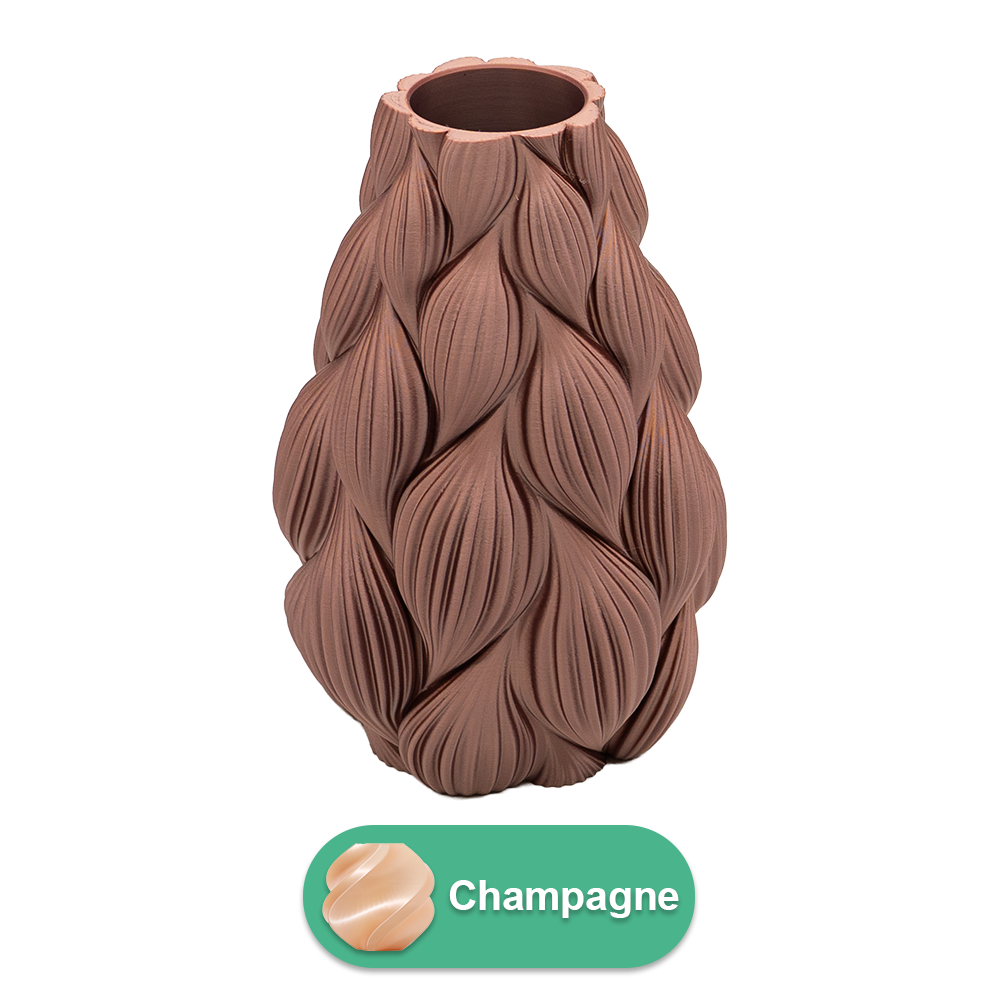 Lamina 3D-vas – 3D-printad vas – Slitstark PLA – Lämplig för konstgjorda blommor