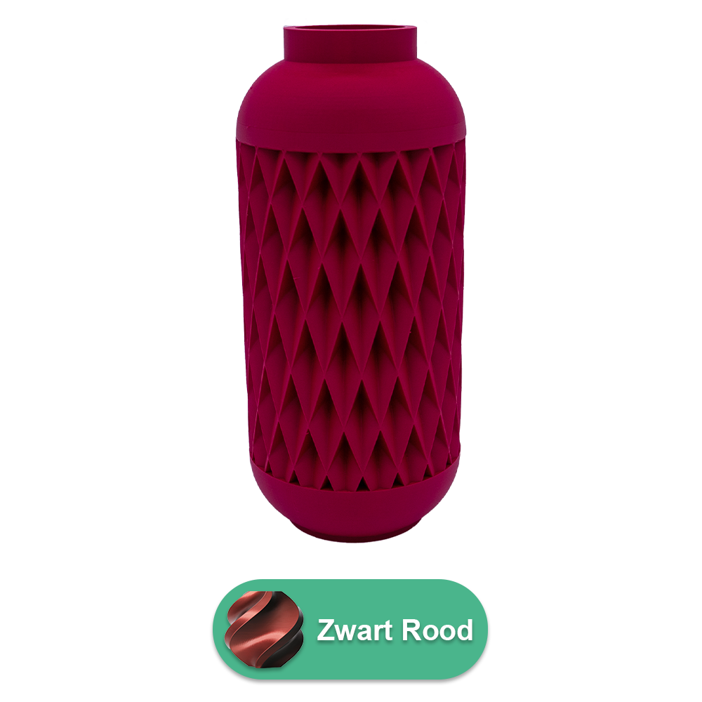 Zavira 3D-vas - 3D-printad vas - Hållbar PLA - Lämplig för konstgjorda blommor