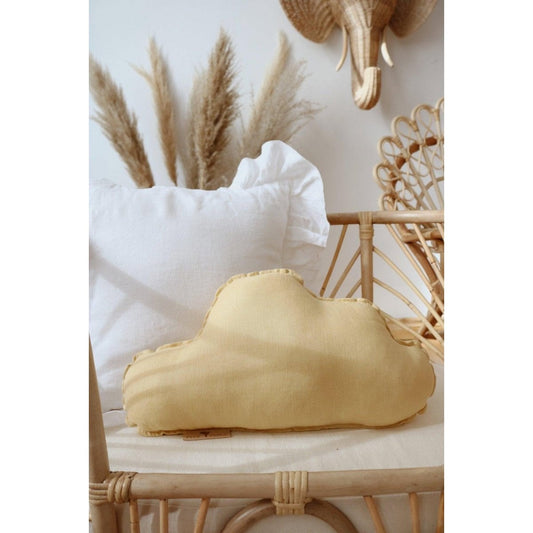 “Honey” Linen Cloud Pillow
