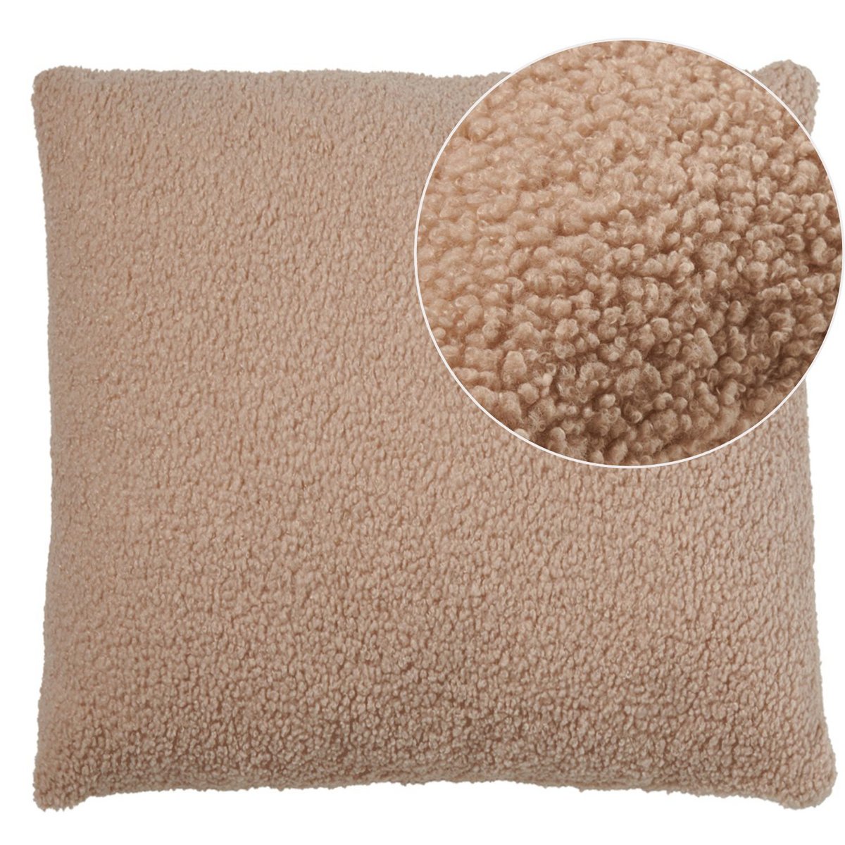 Decorative Cushion Teddy Beige 40x40 cm