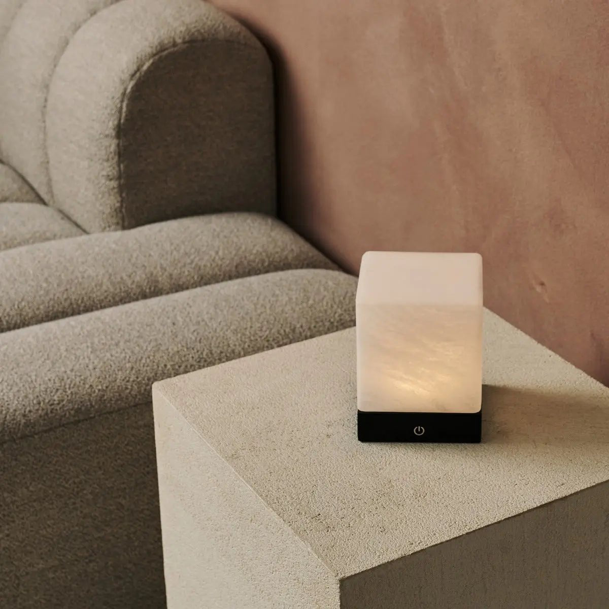Yce Black Cordless Wooden Lamp