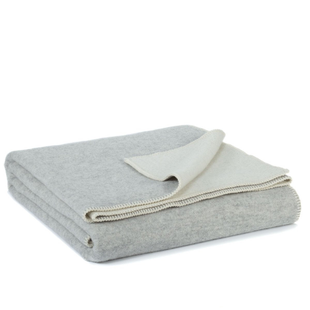 Woolen bed Blanket GRAY VIOLET