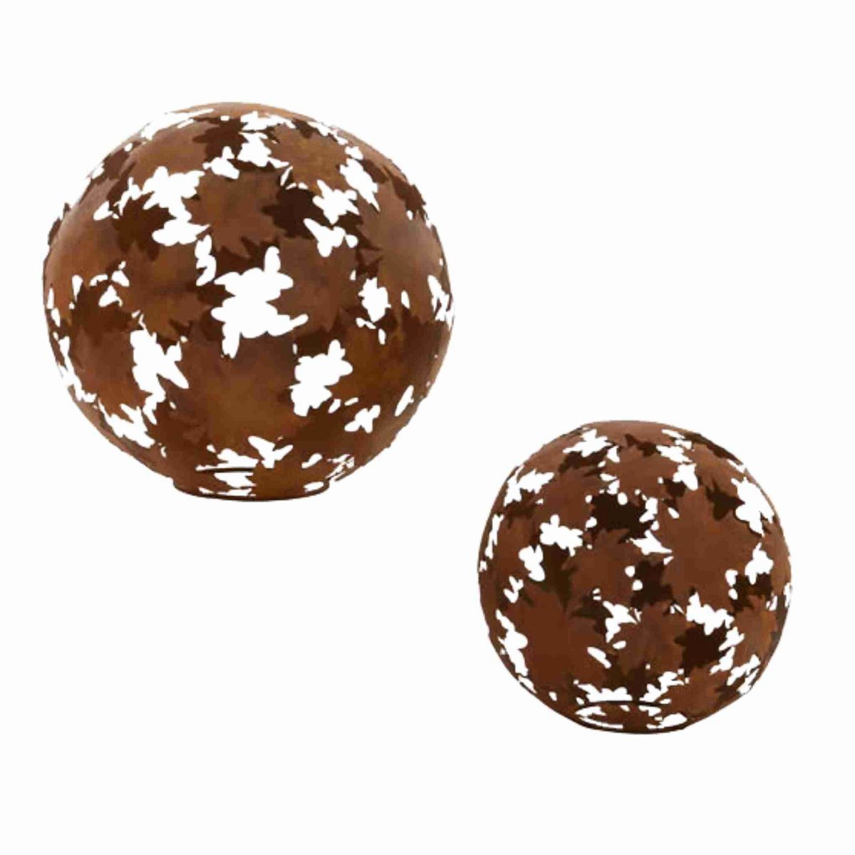 Metal leaves ball | Decoration idea for your autumn decoration