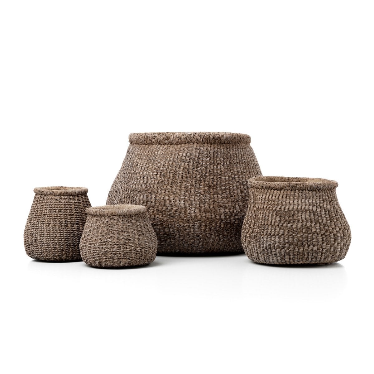 The Faux-Puff Planter - Brown - L