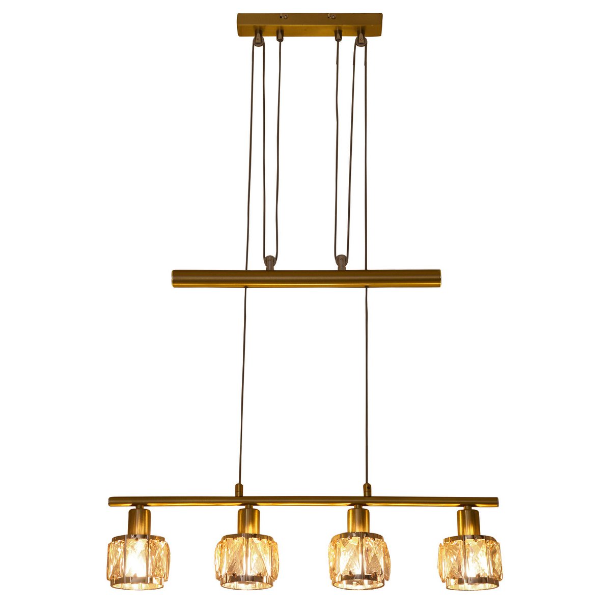 LED balancing pendant light "Josefa" E14 filament