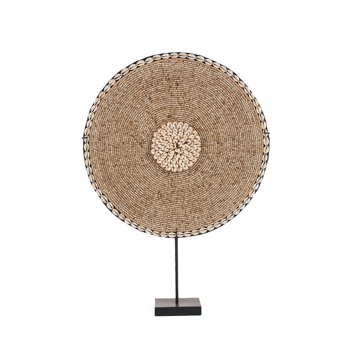 The Shell Guadeloupe on Stand - Natural White