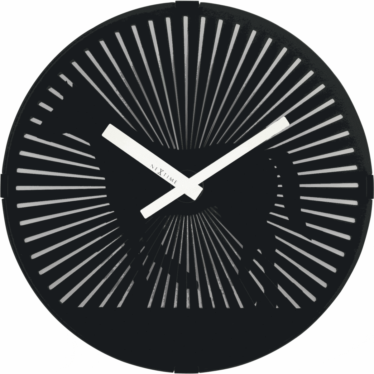 Wall clock- 30 cm - Plastic - Motion clock- 'Walking Horse'