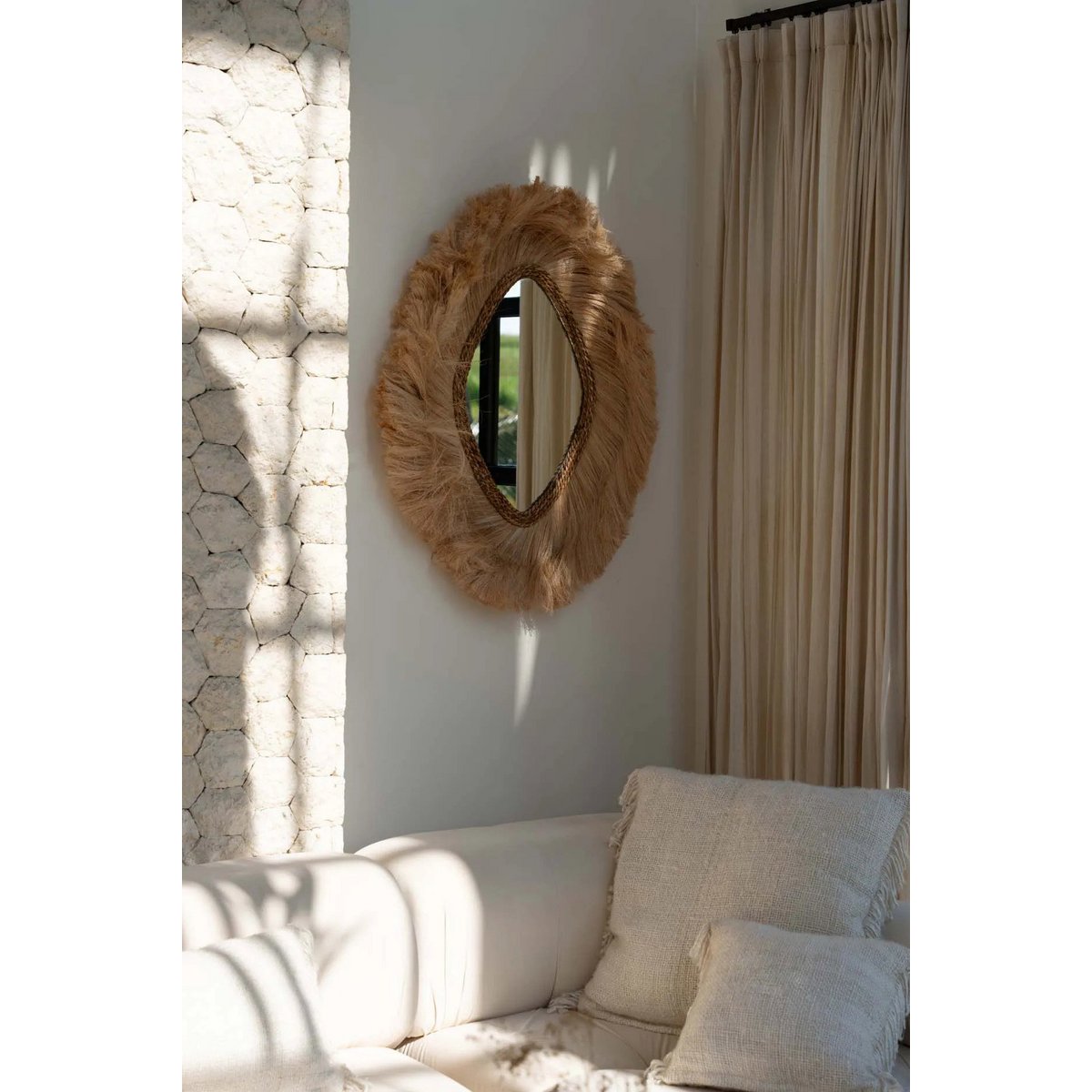 The La Duchessa Mirror - Natural - L