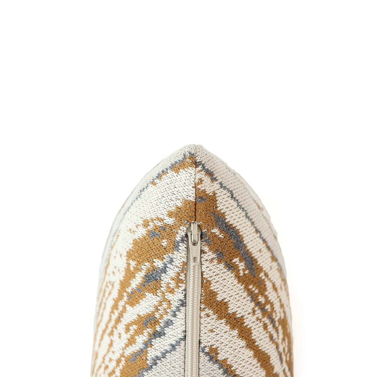 Brun & Grå – Kuddfodral / Kussenhoes – Geometrisk – 45×45 cm – Urbane Hide
