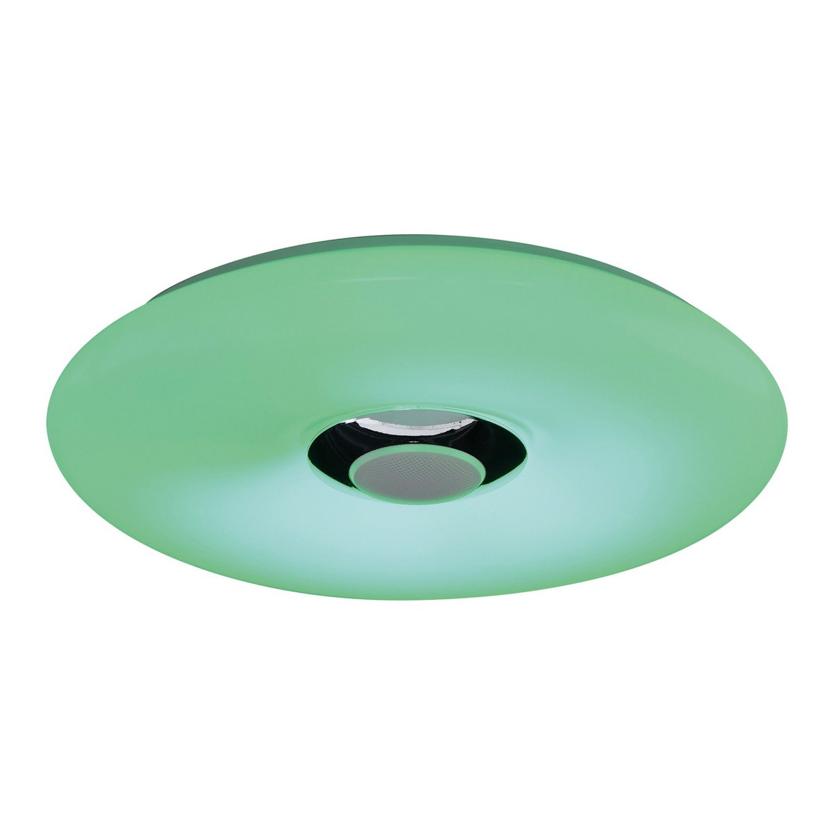 LED ceiling light "Nashville" Ø 40cm, many functions, made of metal and plastic, white, with integrated LEDs, lighting for living rooms, hallway or office