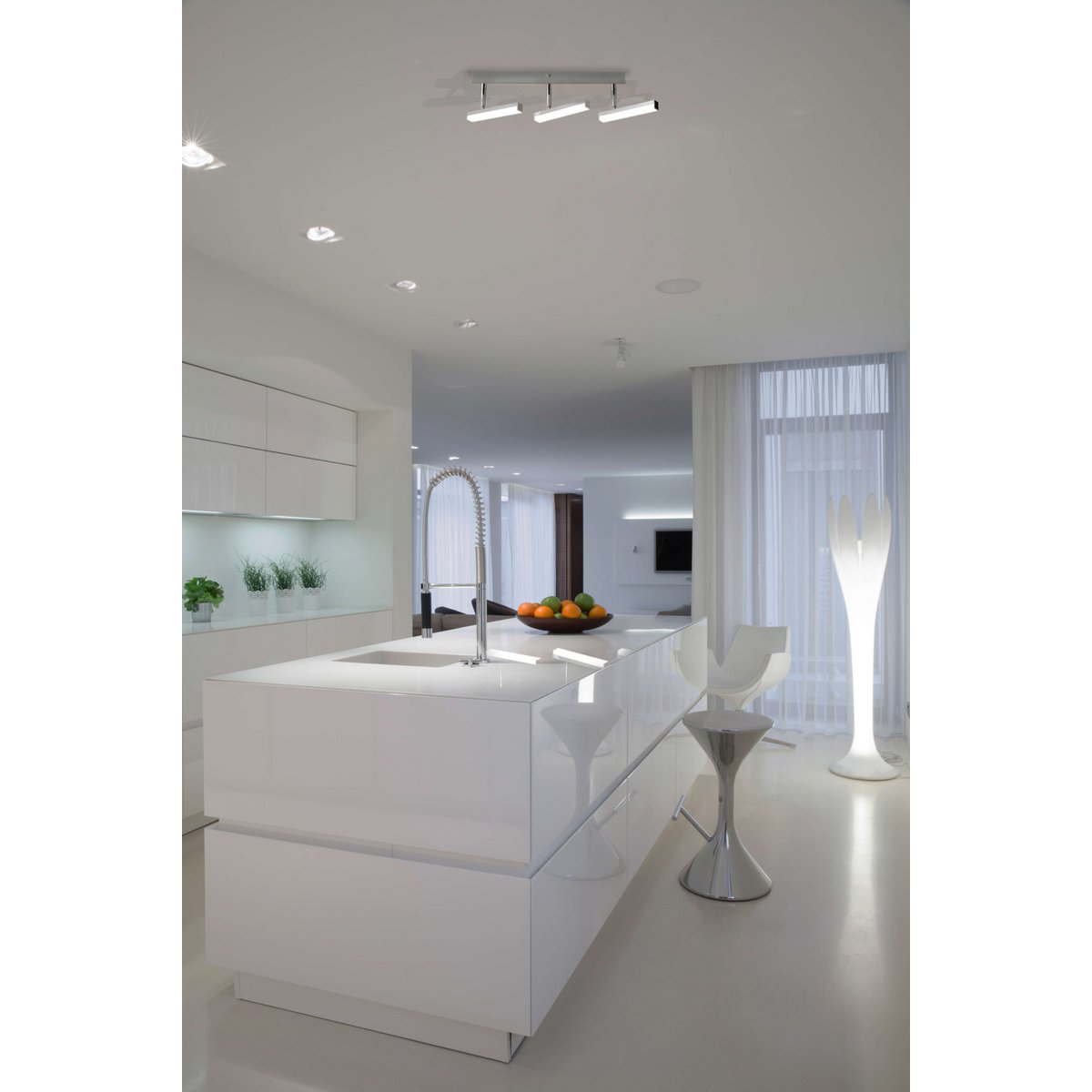 LED-taklampa "Turin" l:49,5 cm