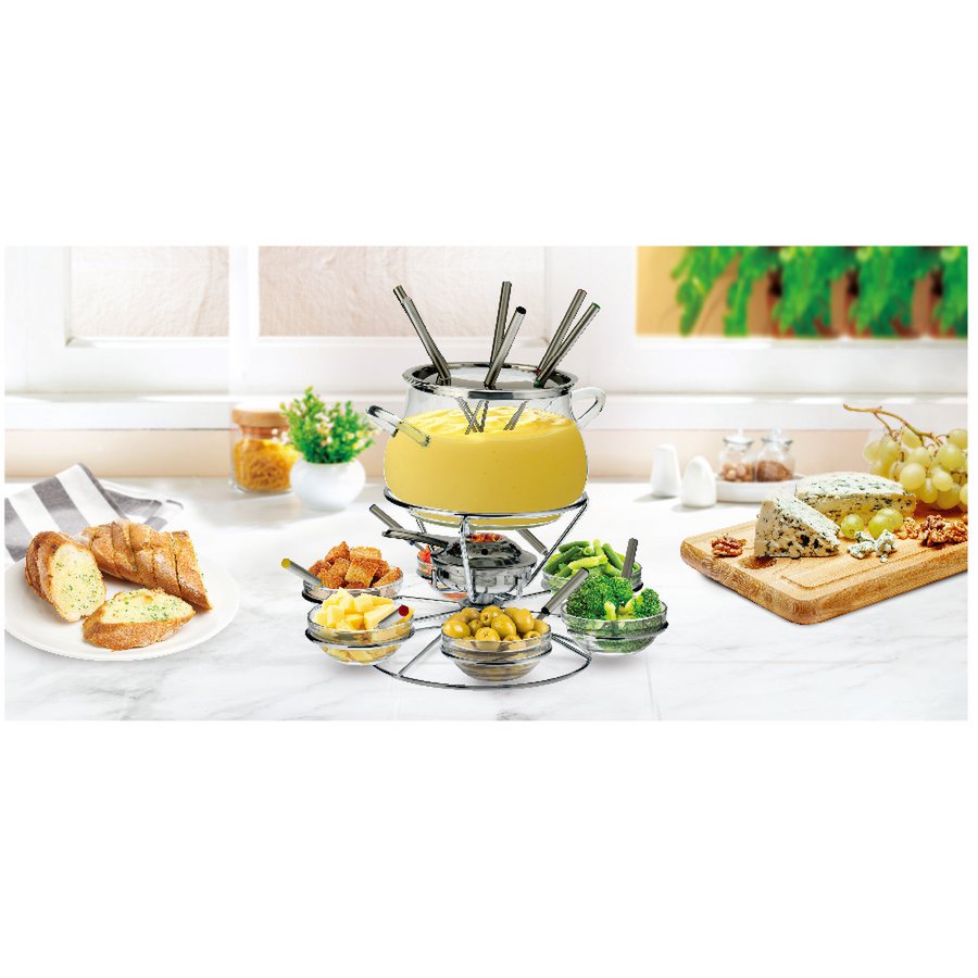 Fondueservering för 6 personer