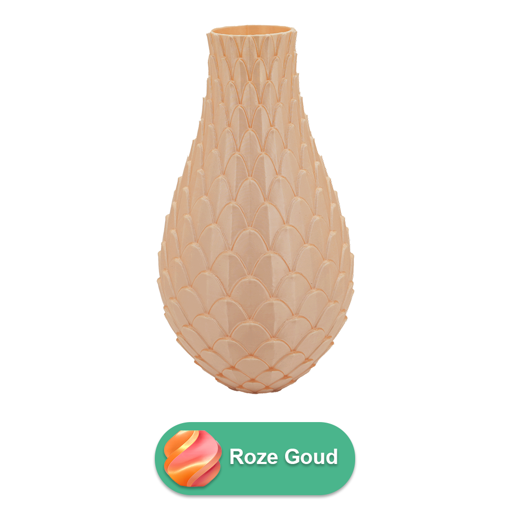 Sirena 3D vase - 3D printed vase - Sustainable PLA - Suitable for artificial flowers