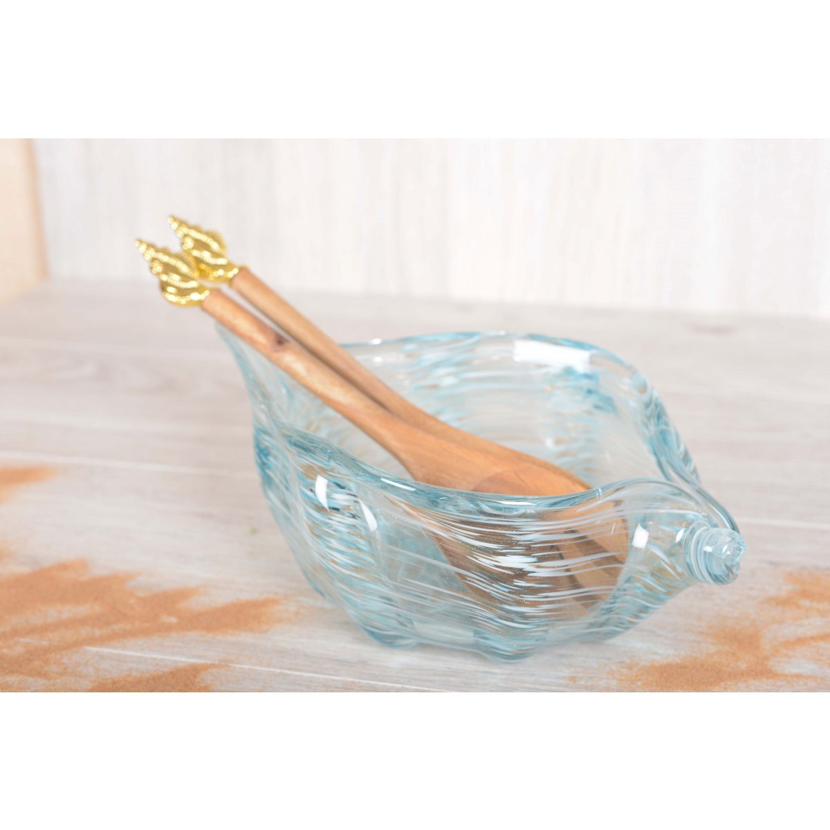 Blue shell ocean cup 29x17.5x9.5cm
