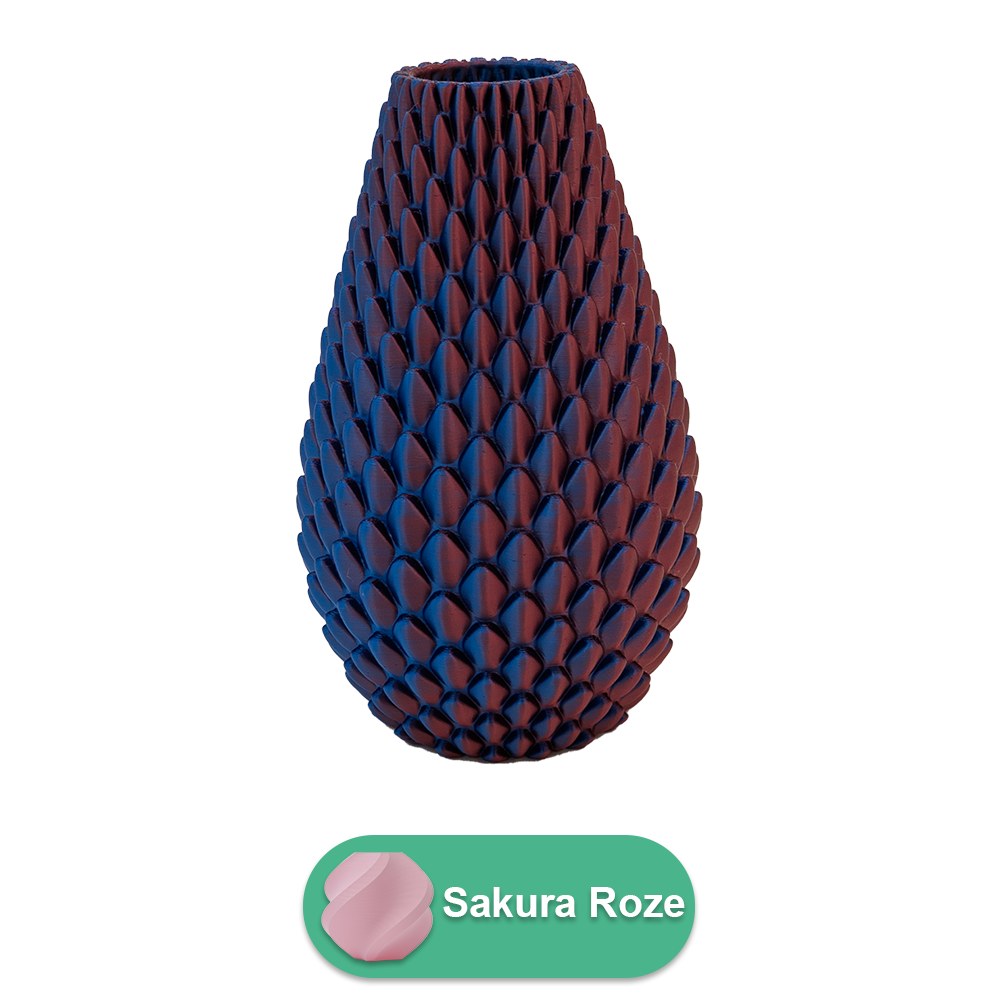 Myraka 3D vase - 3D printed vase - Sustainable PLA - Suitable for artificial flowers