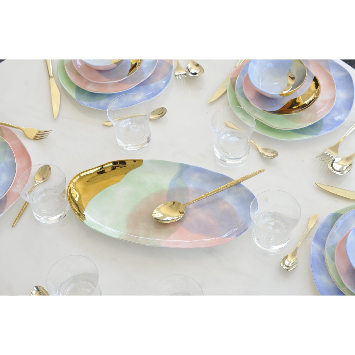 OVAL TRICOLOR-PARADISE FAT