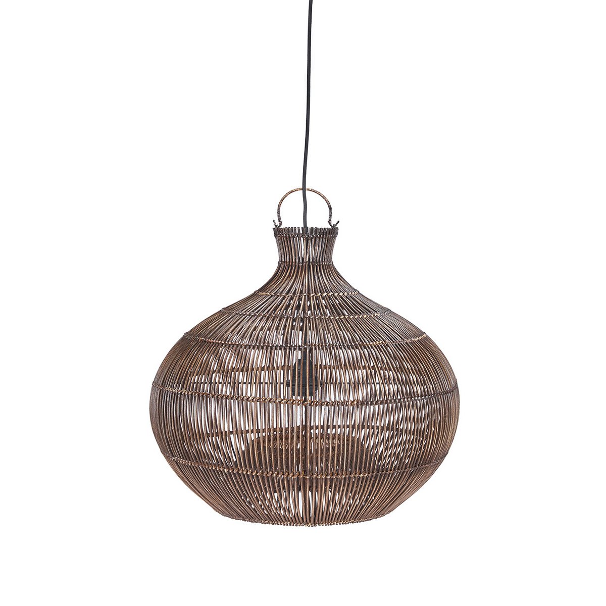The Desert Gourd Pendant - Dark Walnut - S