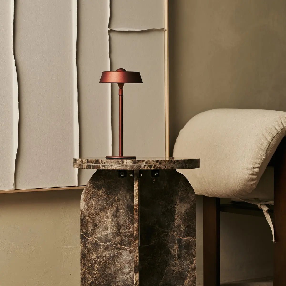 Luca Bronze USB Rechargeable Lamp