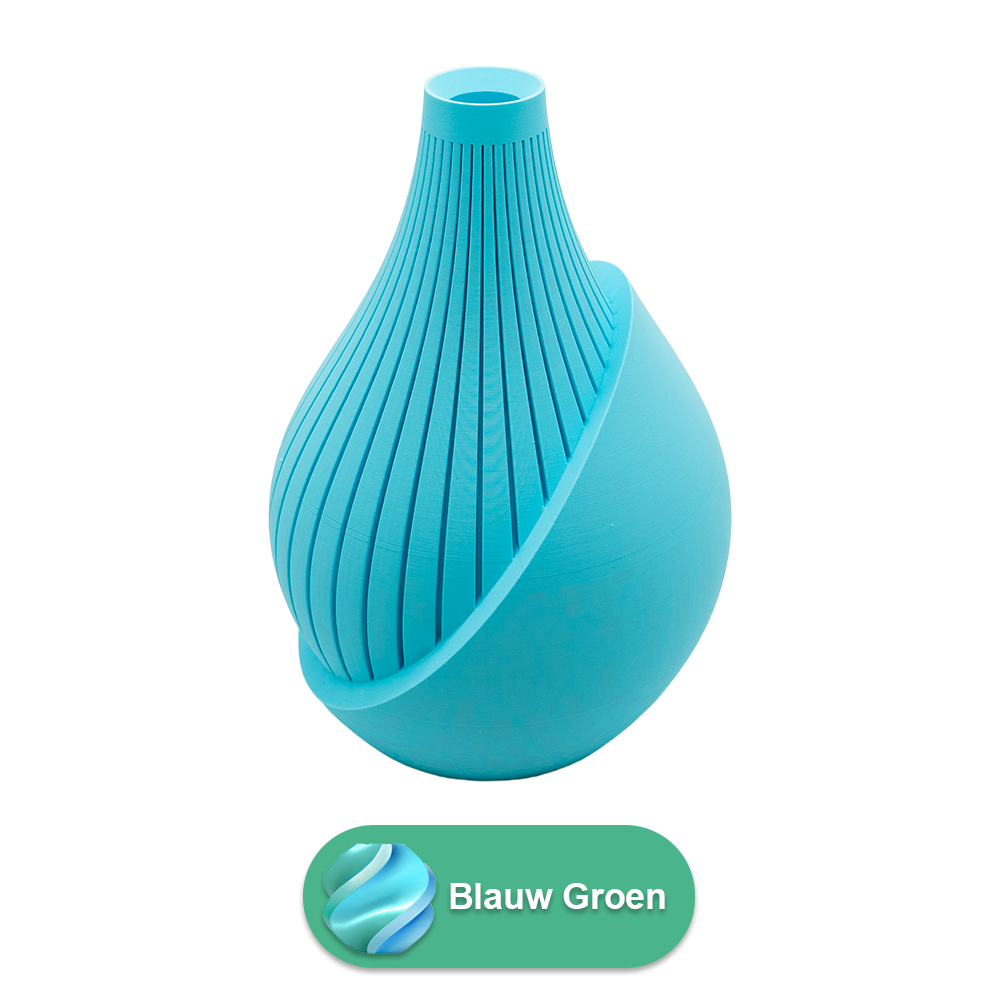 Elodie 3D-vas – 3D-printad vas – Hållbar PLA – Lämplig för konstgjorda blommor