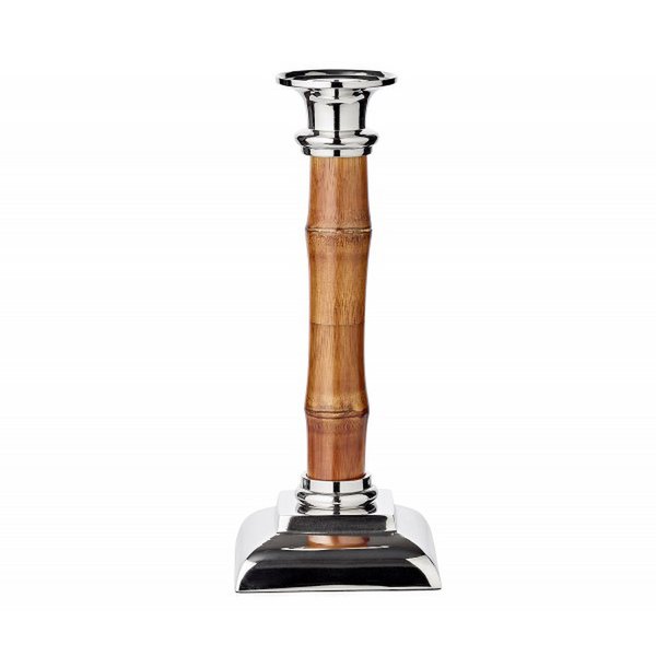 Candlestick Holm Bamboo H 24 cm