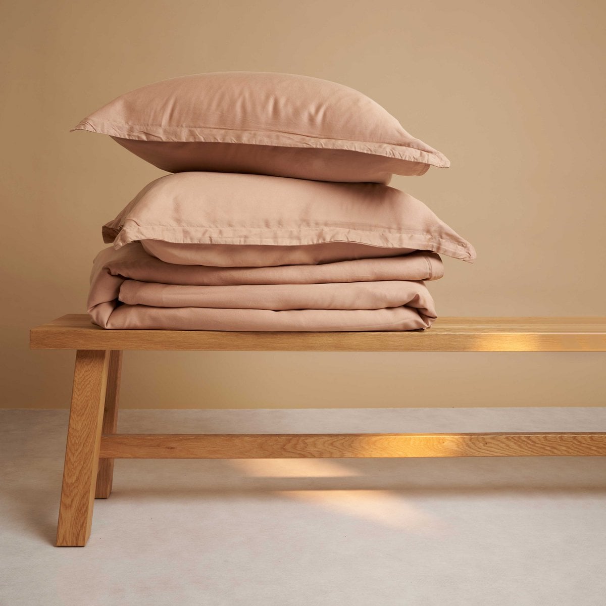 TENCEL™ - Twill Duvet Cover Peach