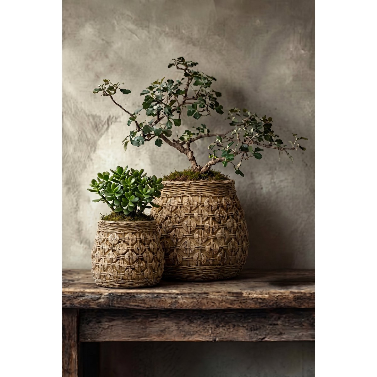 The Knot Concrete Planter - L