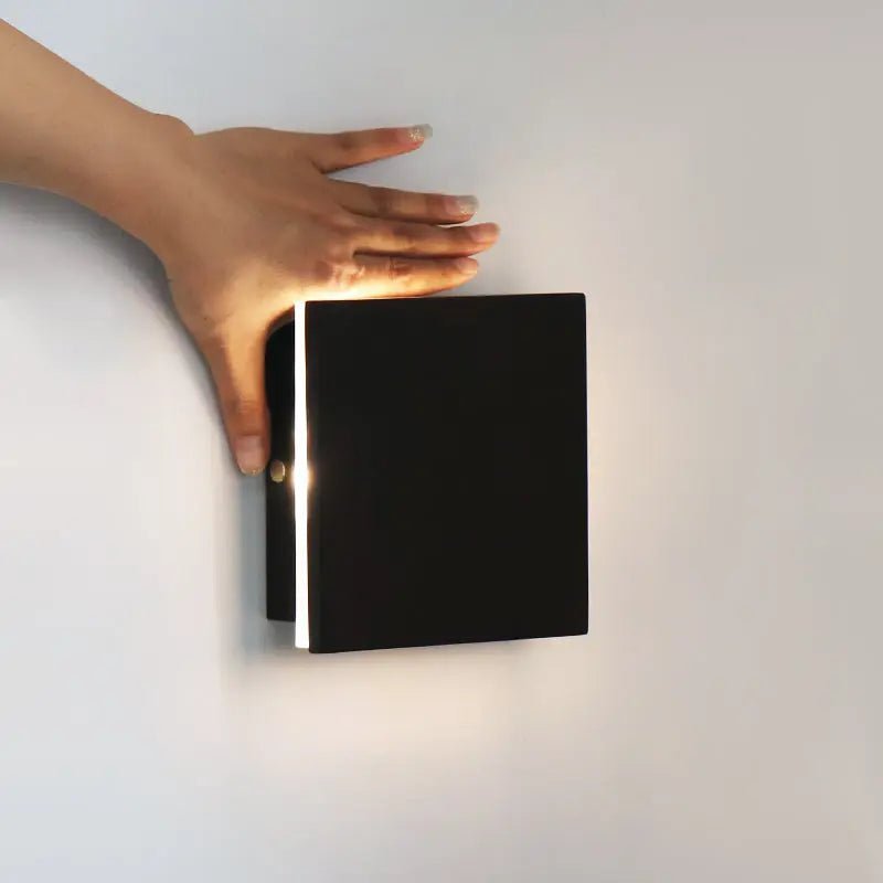 Lane Black Cordless Wall Light