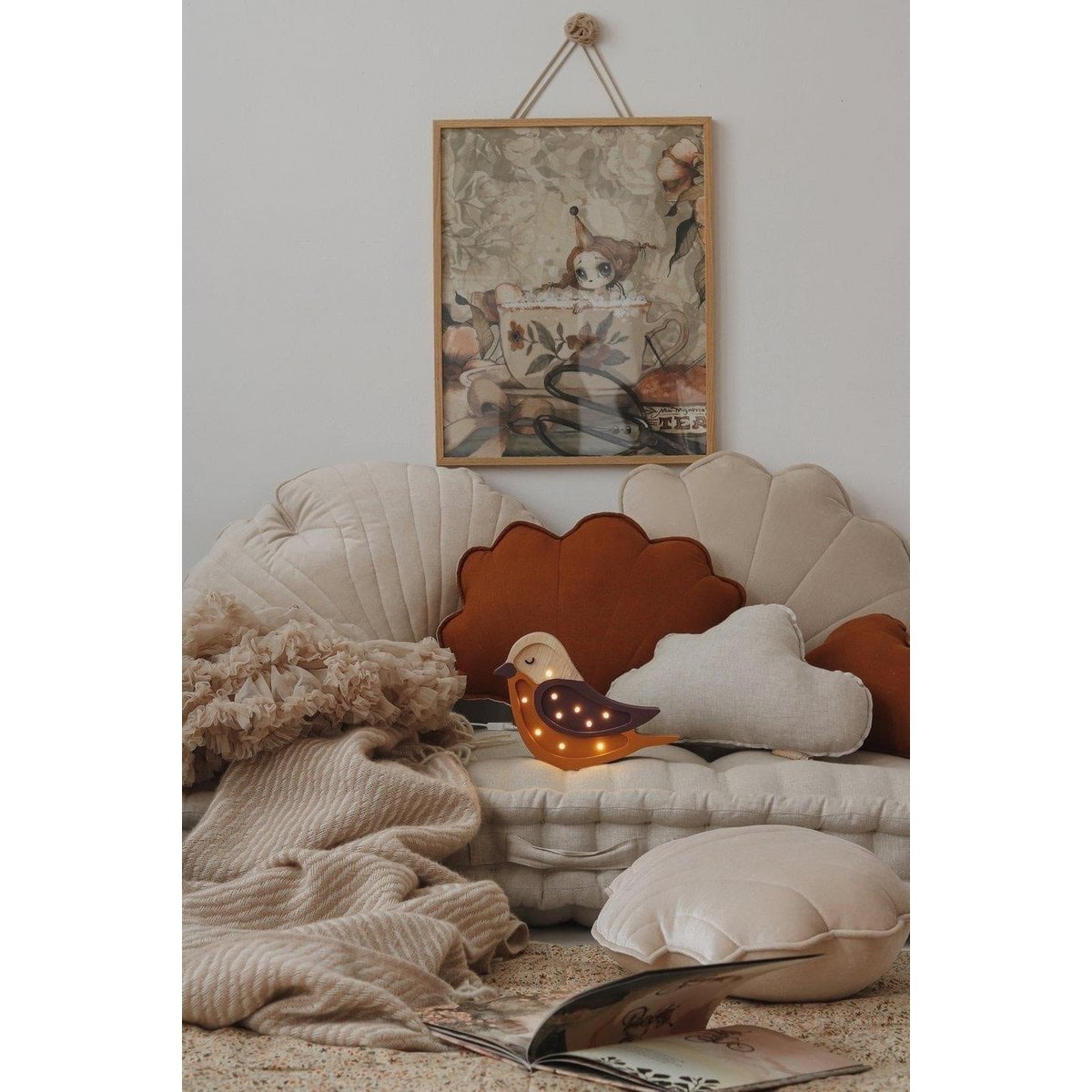“Caramel” Linen Shell Pillow