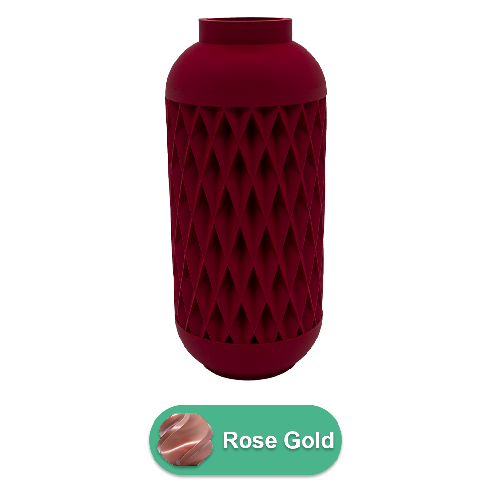 Zavira 3D-vas - 3D-printad vas - Hållbar PLA - Lämplig för konstgjorda blommor