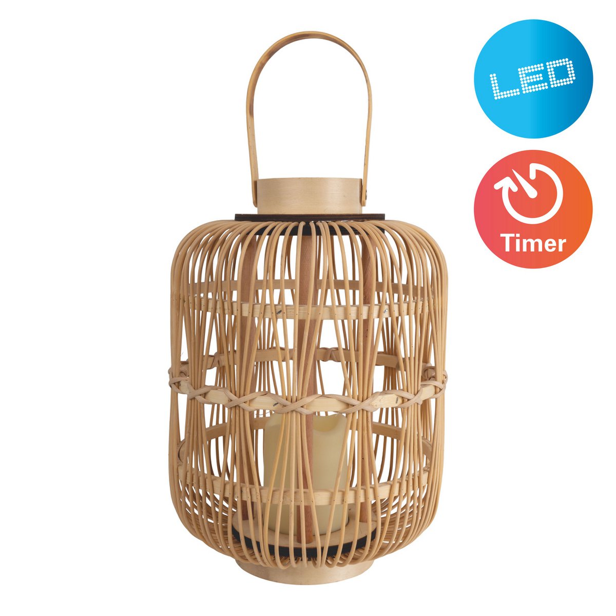 LED decol light "Korbinian" H: 32.5 cm