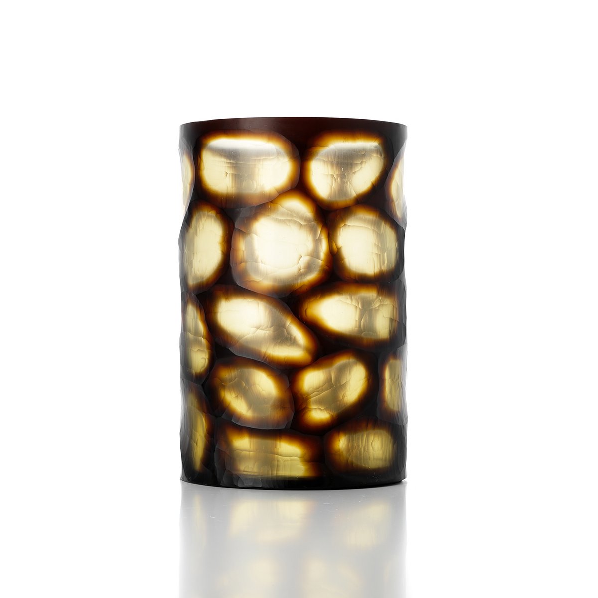 The Vague Dorée Vase - Honey - XL