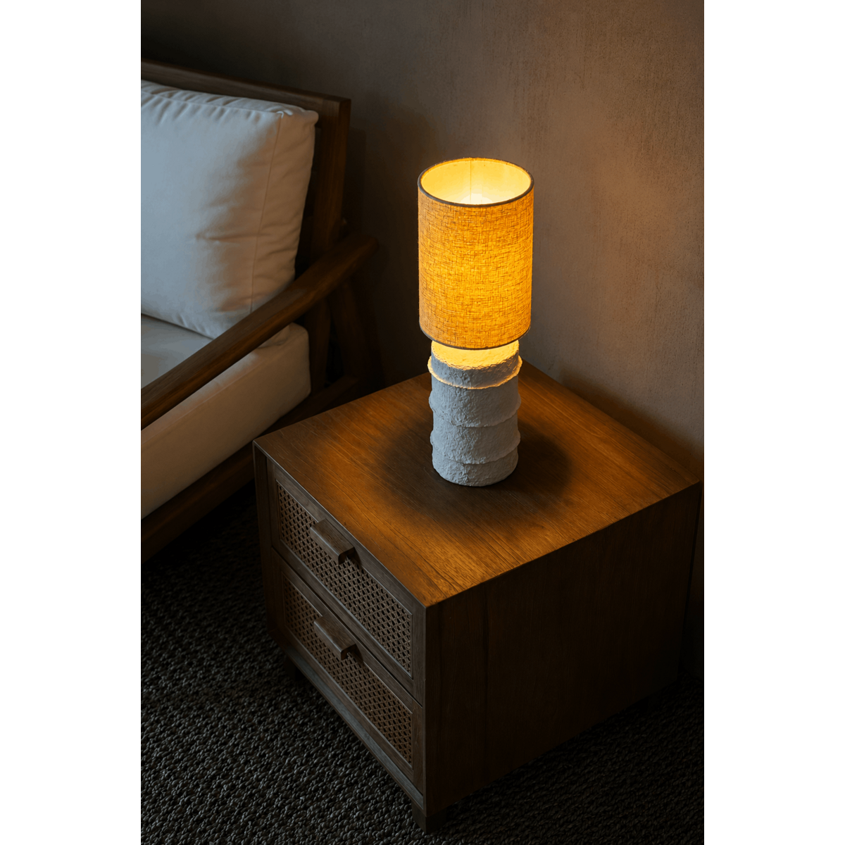 The Contour Table Lamp - White - S