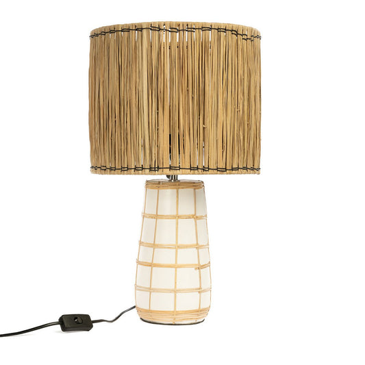 Bordslampa Molokai - Vit Natur