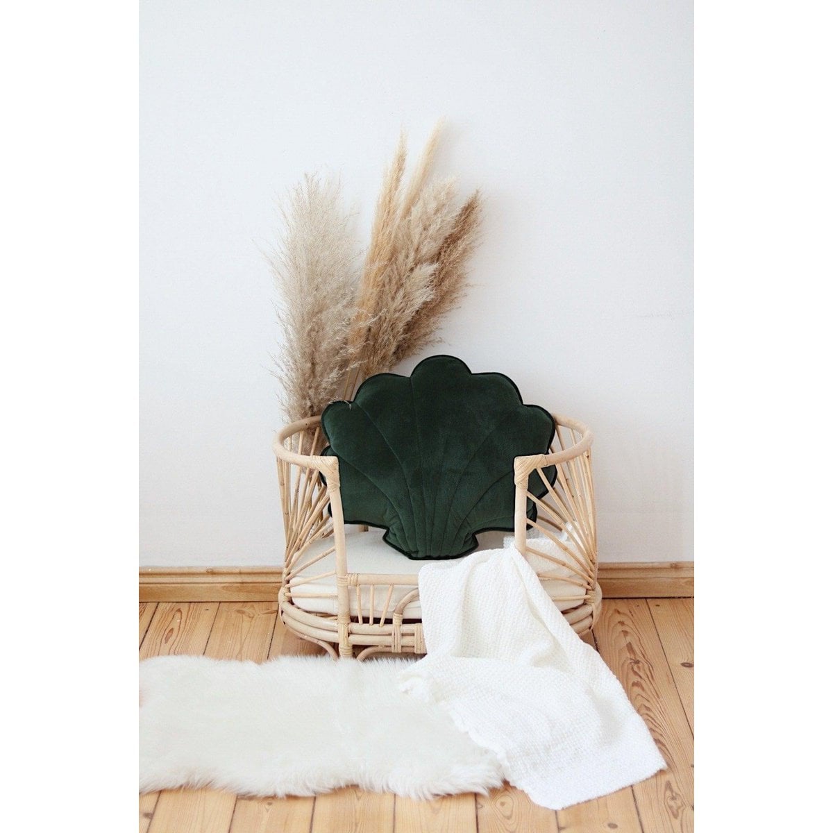 “Emerald” Velvet Shell Pillow