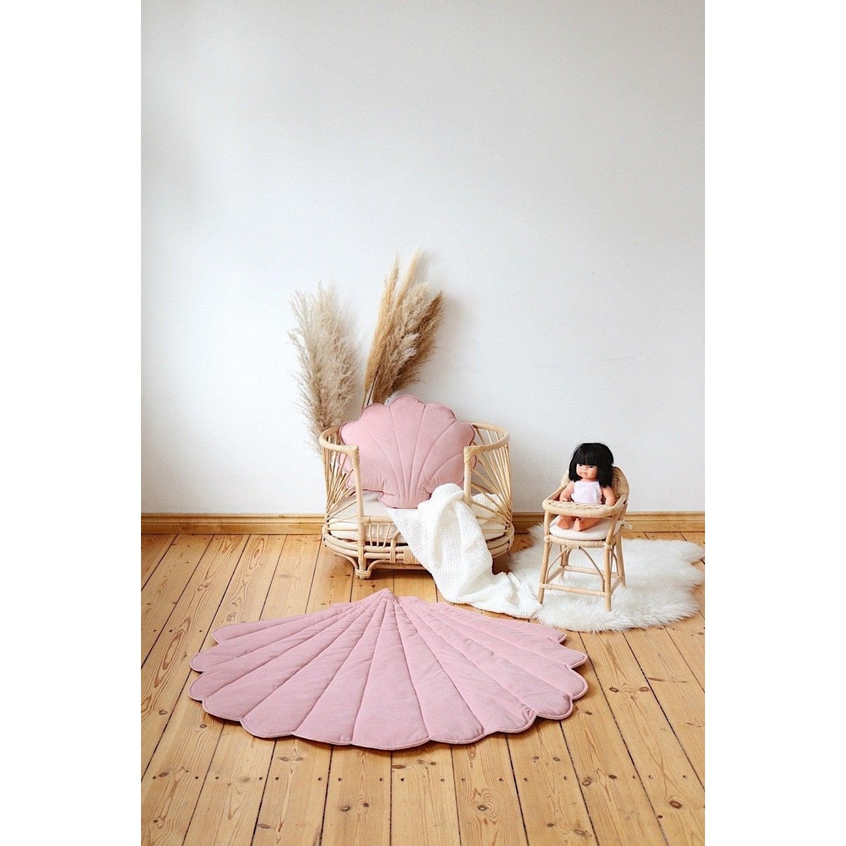 “Soft Pink” Velvet Shell Pillow