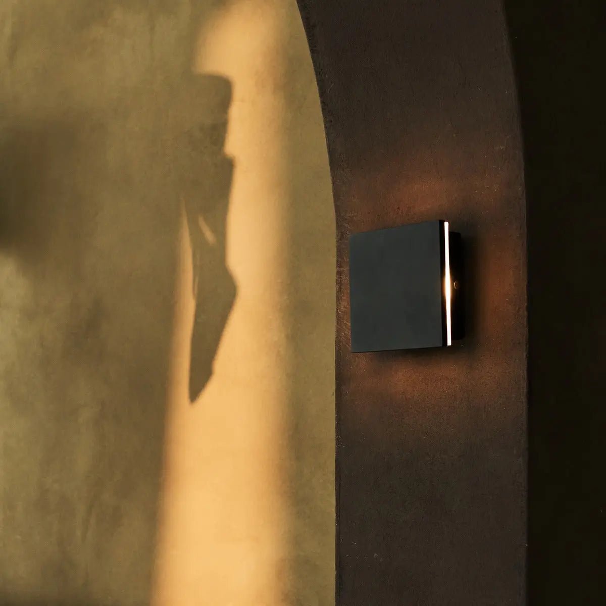 Lane Black Cordless Wall Light