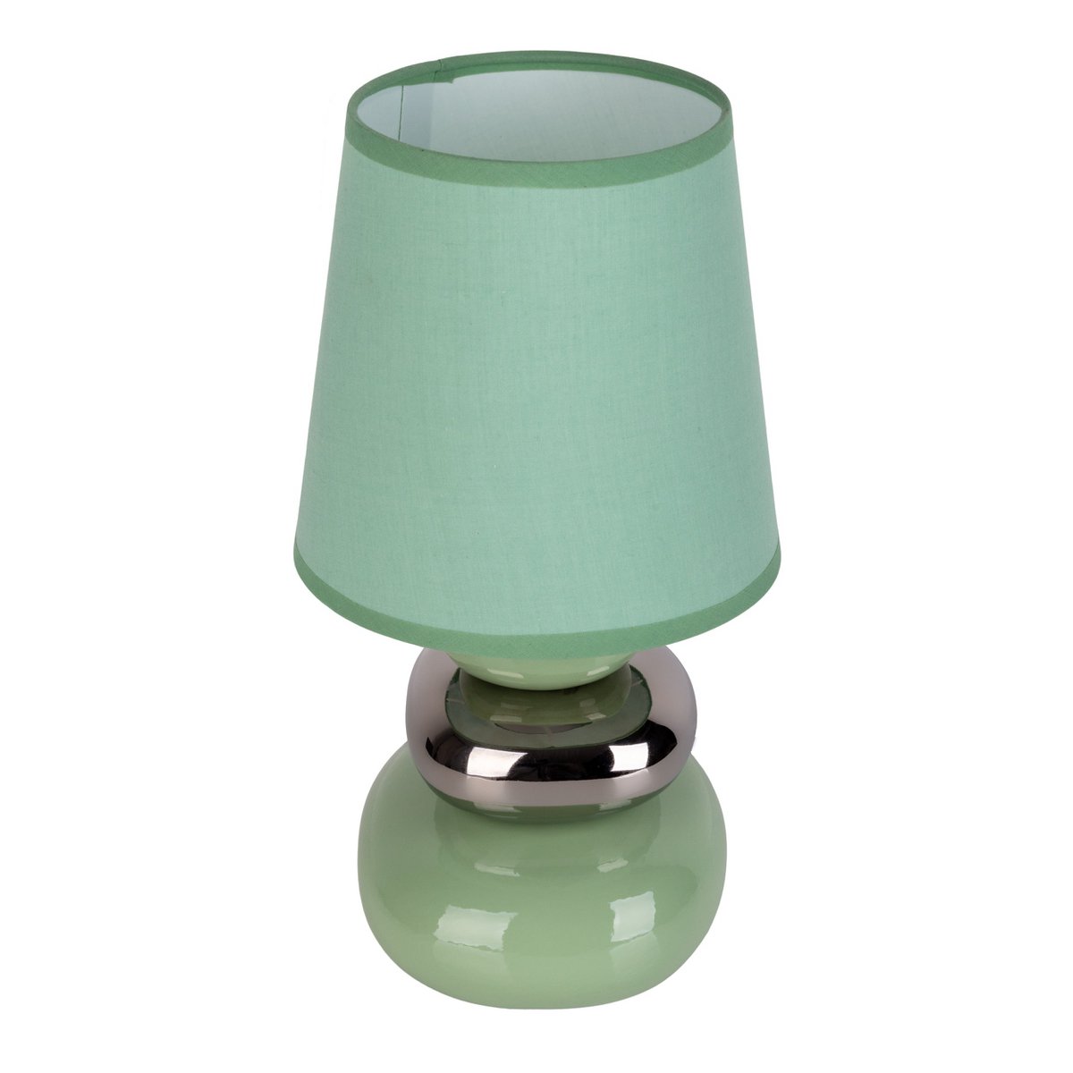 Keramik bordslampa "STONEY" mint - Klassisk - Bordslampa - - mint - E14 - ingen information