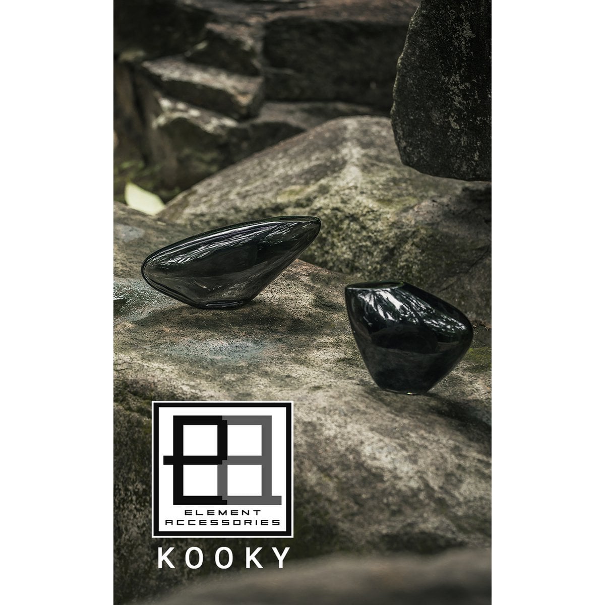 Innovative design vase, pebble-like organic shape, KOOKY21GR