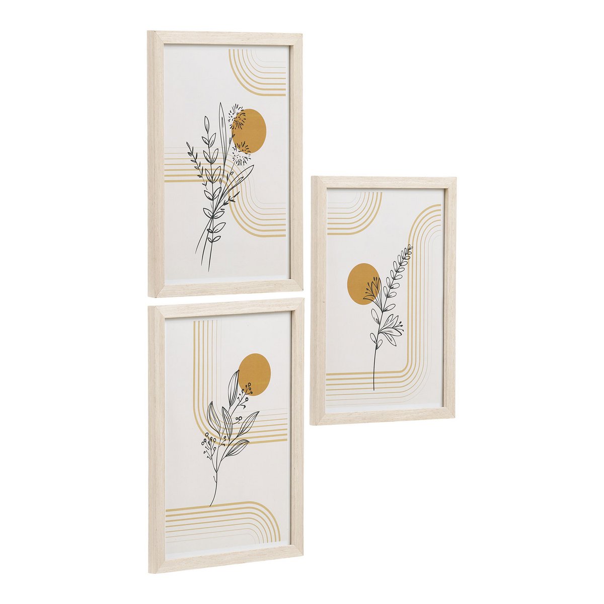 Madison Frame set, natural, set of 3
