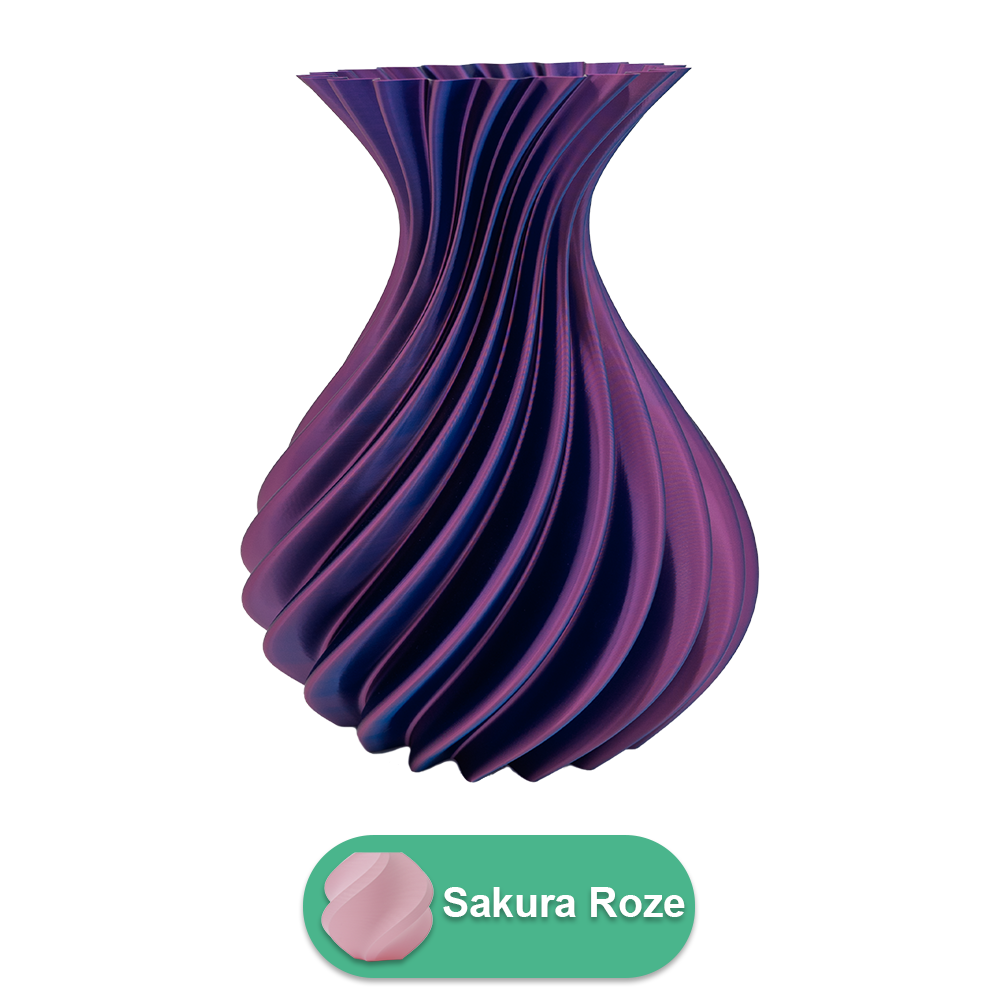 Veluro 3D vase - 3D printed vase - Sustainable PLA - Suitable for artificial flowers