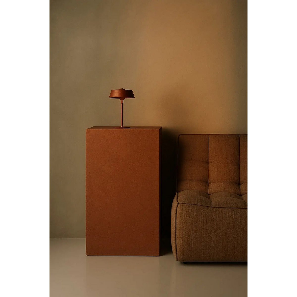 Luca Bronze USB Rechargeable Lamp