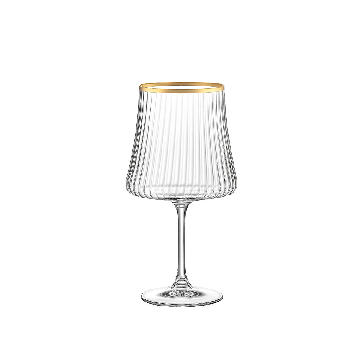 360ml gilded edge wine - Lot of 6