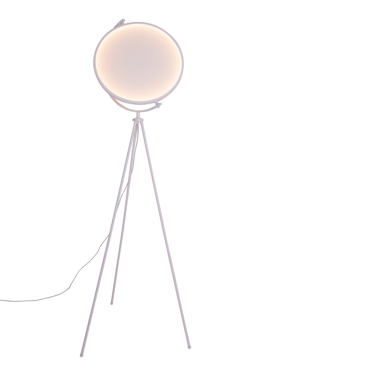 Textile floor lamp "Munega" h: 156cm