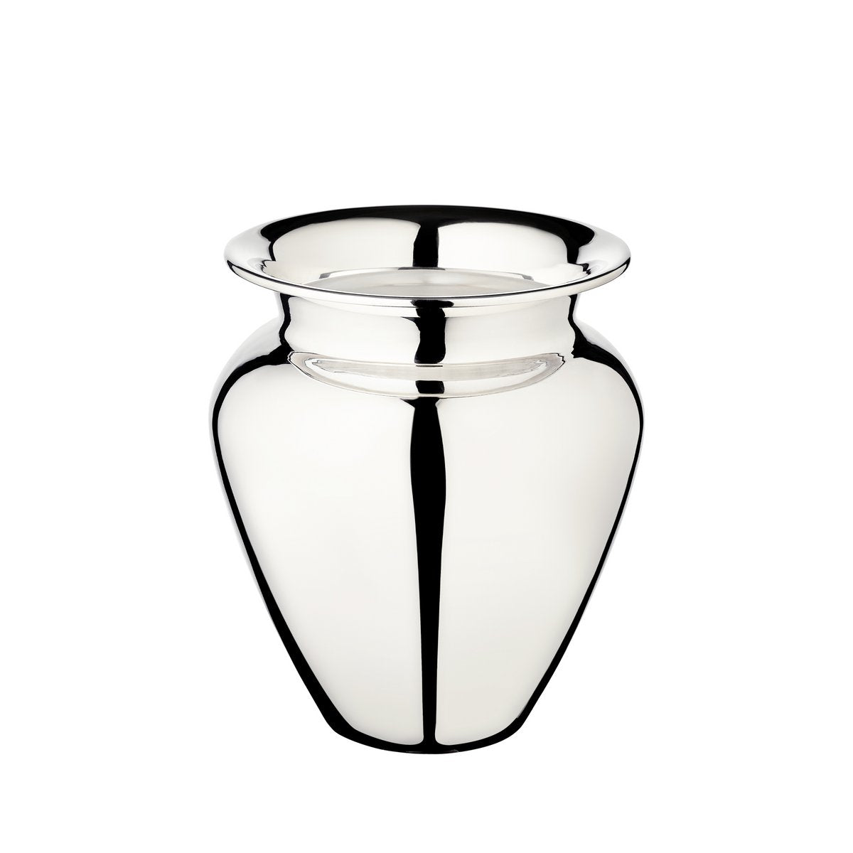 EDZARD Vas Antonia, silverpläterad, höjd 21 cm, diameter 18 cm, öppningsdiameter 12 cm