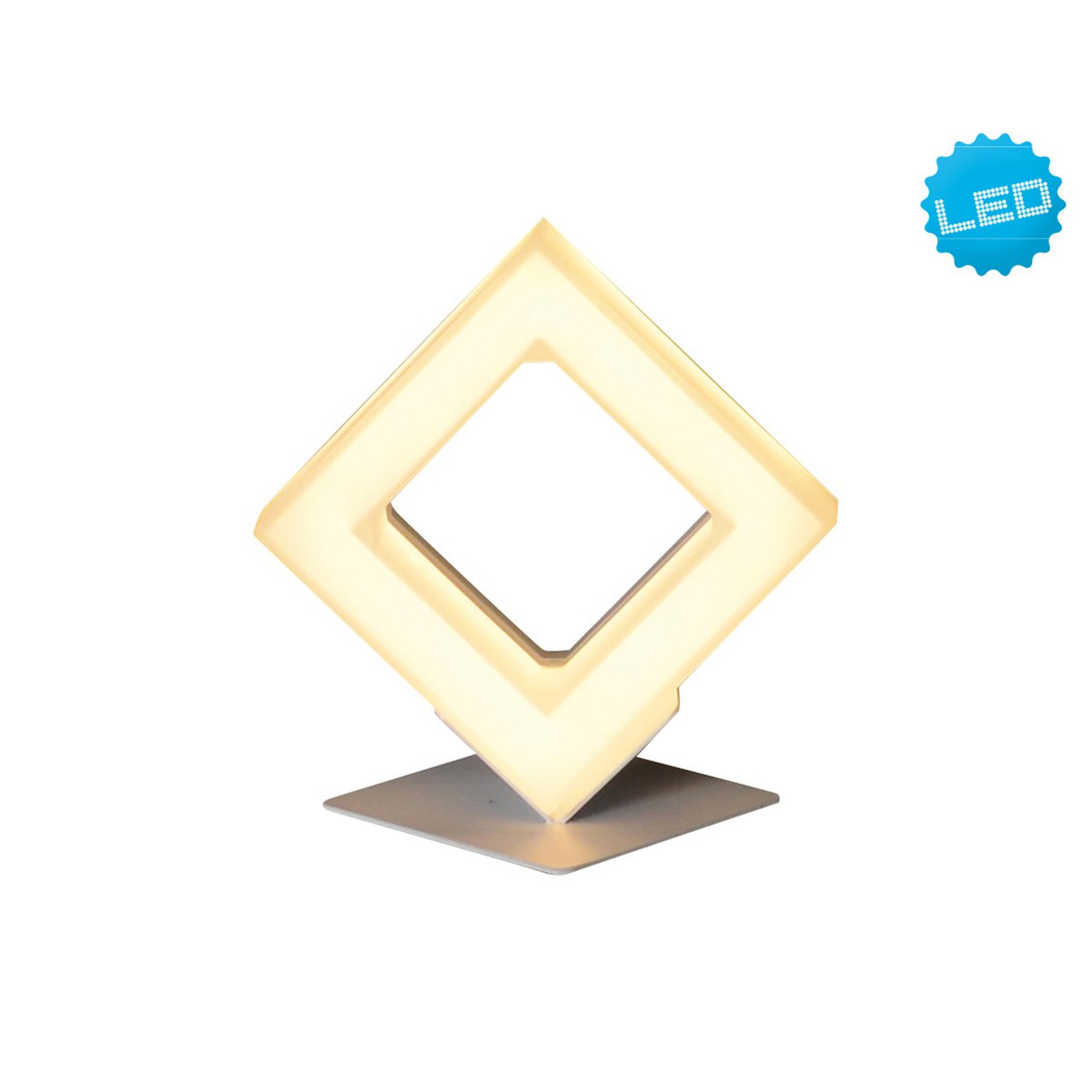 LED-bordslampa "Moggi" h:18cm
