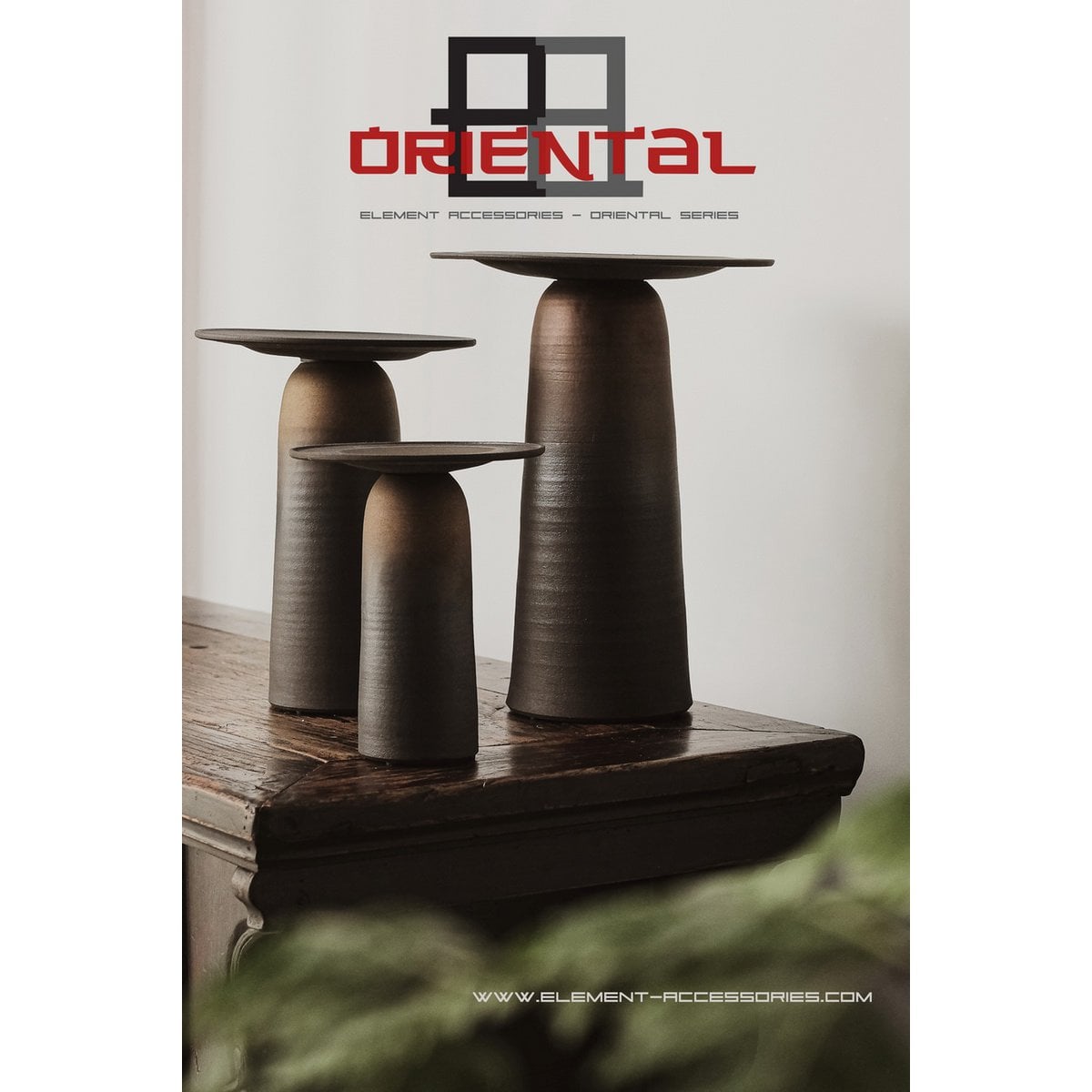 innovative, NewModern tall ceramic vase East+West ULF35