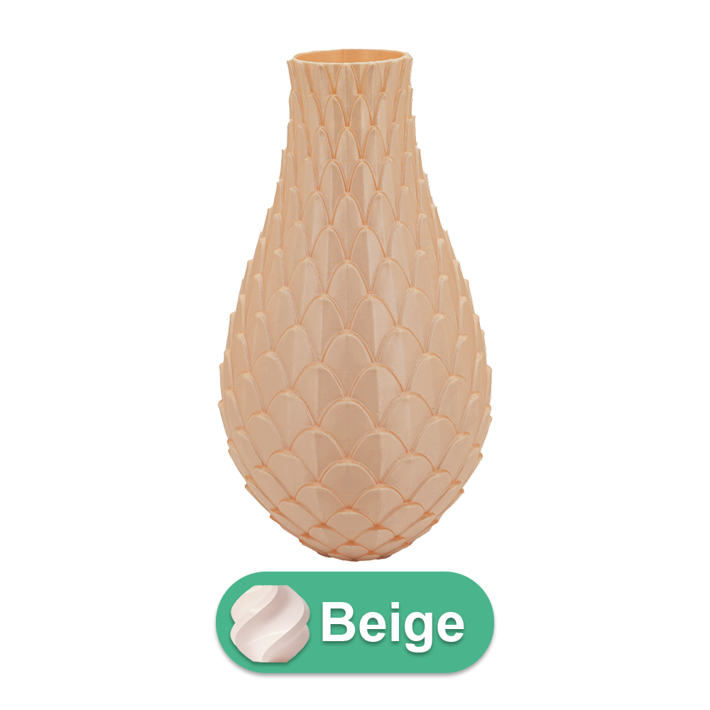 Sirena 3D vase - 3D printed vase - Sustainable PLA - Suitable for artificial flowers