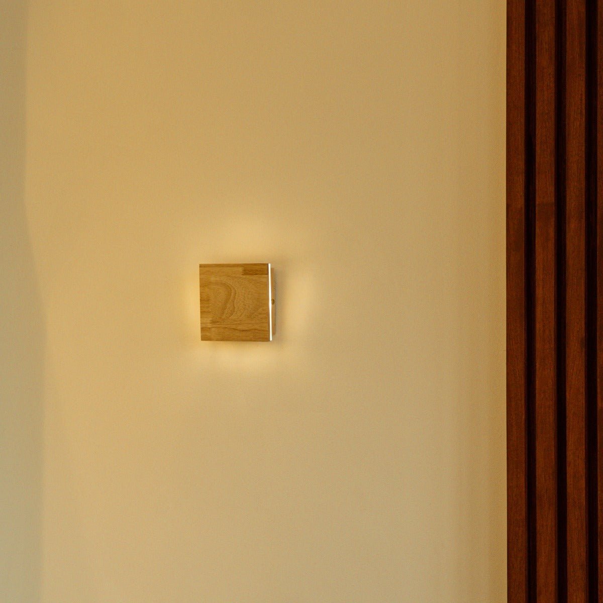 Lane Light Brown Cordless Wall Light