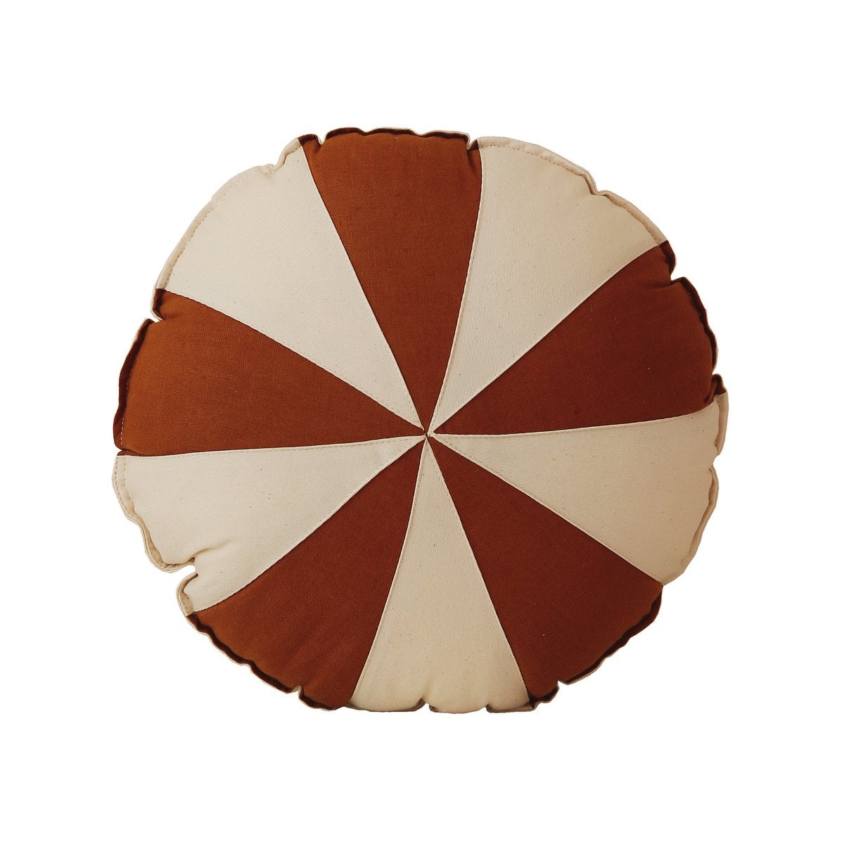 “Caramel Candy” Patchwork Pillow