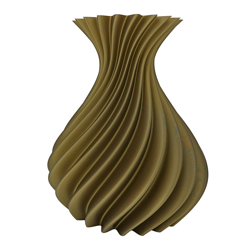 Veluro 3D vase - 3D printed vase - Sustainable PLA - Suitable for artificial flowers
